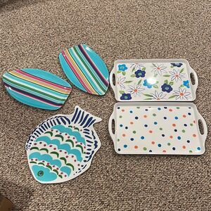 2 Trays, 2 Surfboards & Fish Platter Bundle